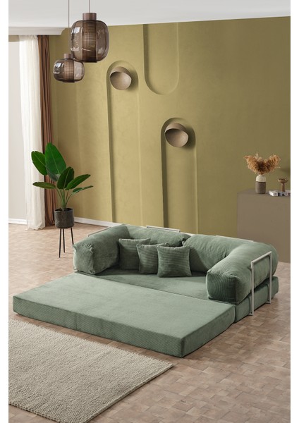 Legom Avanos Aktivite Koltuğu Yatak Olabilen Çok Amaçlı Kanepe Koltuk Takımı Yeşil indirimleri