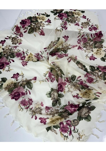 Sökme Boncuklu Pamuk Yazma - 05648