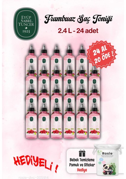 24 Al 20 Öde Sirke Frambuaz Tonik 100 ml ve Rosie