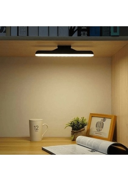 Şarjlı Dokunmatik Kablosuz Mıknatıslı LED Aplik Lamba 6W 3 Işık Modlu Siyah Renk (CT-5249) fiyatları