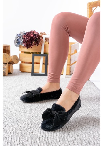 Kadın Kışlık Kurdele Tokalı Peluş Yünlü Tüylü Çeyiz Bohça Pofuduk Ev Içi Dış Mekan Babet fiyatları