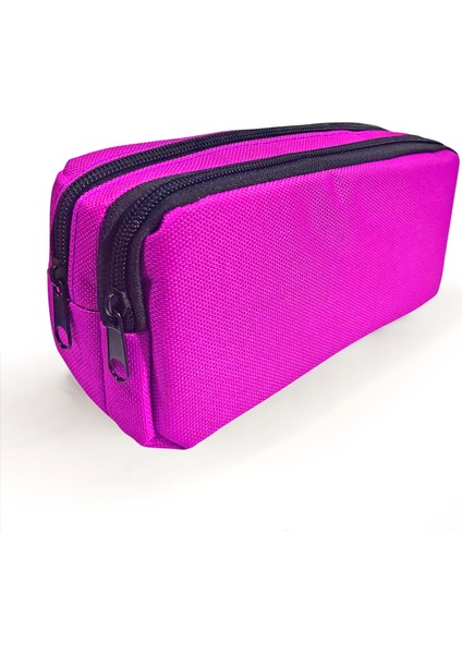 Pembe Kalem Kutusu ( Iki Bölmeli ) Çift Gözlü Kalemlik fiyatları