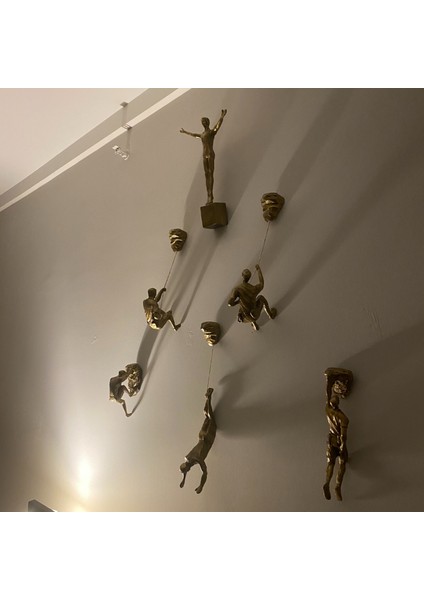 6'lı Tırmanan Adam Duvar Dekoru fırsatları