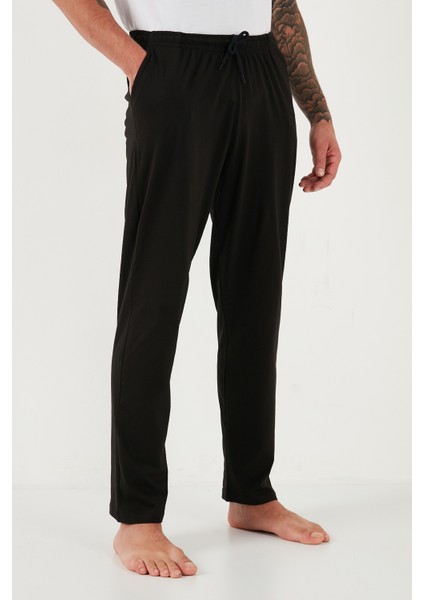 Pamuklu Regular Fit Normal Bel Düz Paça Cepli Pijama Altı Erkek Pijama Altı 6574003 modelleri