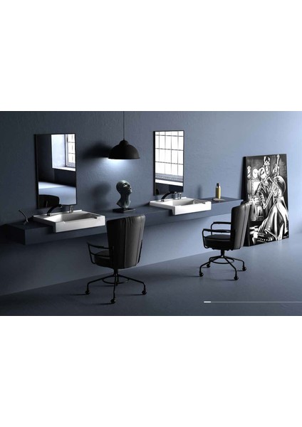 Seramik Kuaför Lavabosu 65 cm Beyaz Erkek Kare Lavabo fiyatları