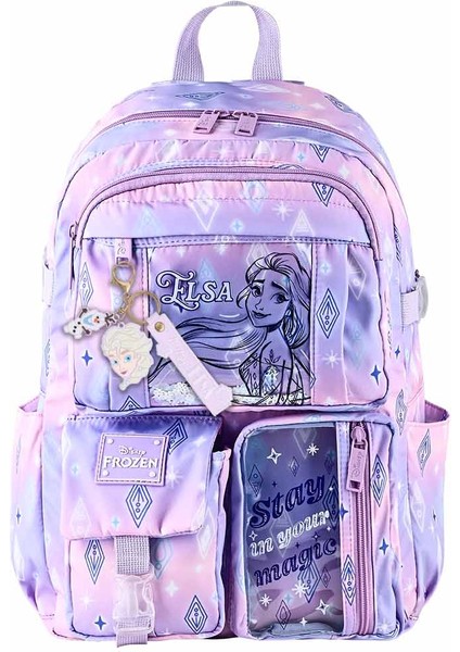 Frozen Ilkokul Çantası Charm-Lx Elsa