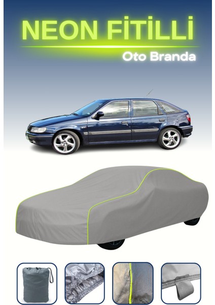 Gri [volkswagen Pointer 1994 - 1996] Uyumlu Neon Fitilli Araba Brandası, Su ve Toz Geçirmez indirimleri