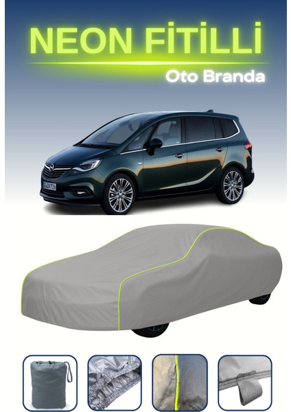 Gri [opel Zafira 2016 - 2019] Uyumlu Neon Fitilli Araba Brandası, Su ve Toz Geçirmez indirimleri