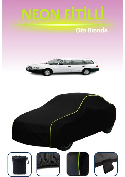 Siyah [honda Partner] Uyumlu Neon Fitilli Araba Brandası, Su ve Toz Geçirmez indirimleri