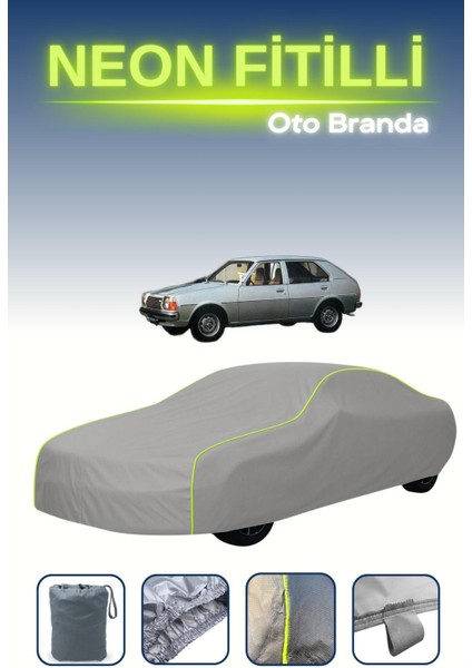 Gri [mazda 323 1] Uyumlu Neon Fitilli Araba Brandası, Su ve Toz Geçirmez indirimleri