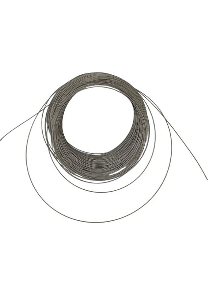 Araç Cam Kriko Tamir Için Çelik Tel Halatı - 7*7 Çap-1,5 = 100 Metre
