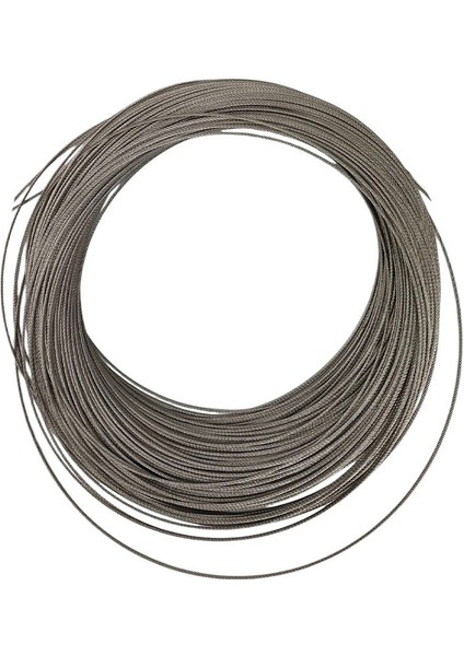 Araç Cam Kriko Tamir Için Çelik Tel Halatı - 7*7 Çap-1,5 = 100 Metre modelleri