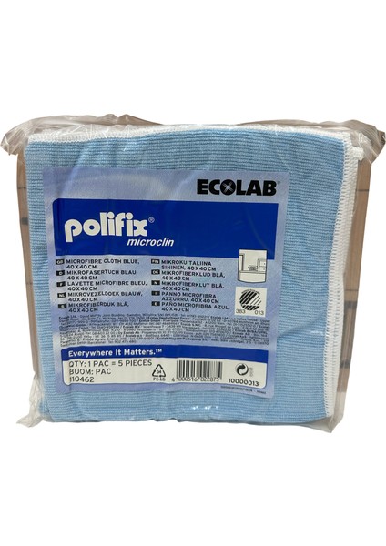 Polifix Microclin 40X40 Mikrofiber Bez (5ADET)