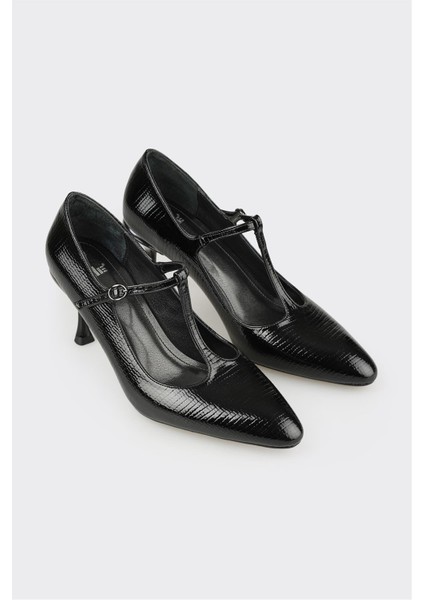 Siyah Kadın Orta Topuk Ayakkabı fiyatları