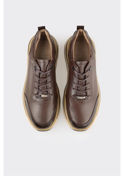 Kahve Deri Erkek Spor Ayakkabı fırsatları