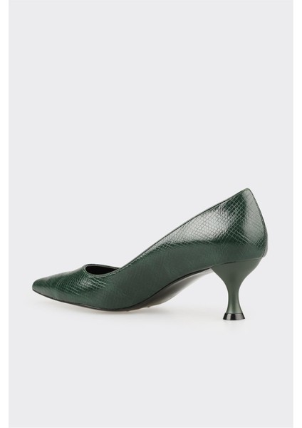 Yeşil Kadın Stiletto modelleri