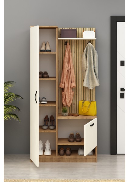 Lora Portmanto Tek Kapılı Vestiyer Ayakkabılık modelleri