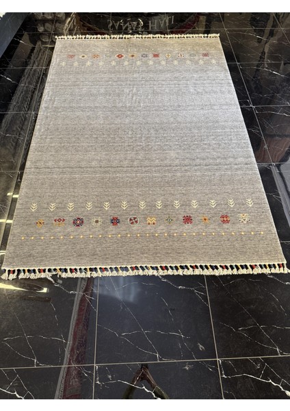 Wool Funky 804 Gri Klasik Salon Halısı fiyatları