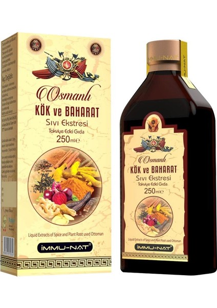 Immunat Osmanlı Kök ve Baharat Ekstraktı 250 ml Immu-Nat