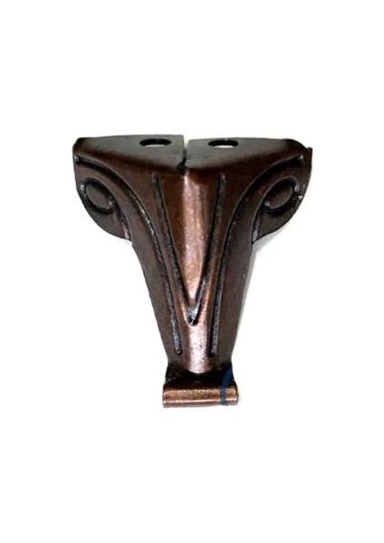 Moda Sac Ahşap, Sunta Sandık Ayağı, Kutu Ayak 2,5 cm - Eskitme