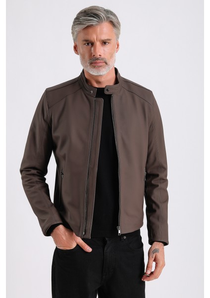 Alberty Erkek Deri Ceket