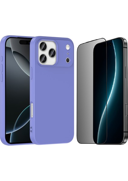 iPhone 17 Pro Max Kılıf Zore Mara Lansman Kapak + Hayalet Ekran Koruyucu