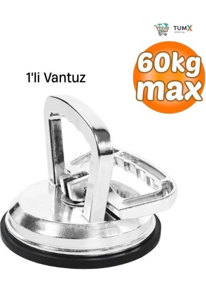 Alüminyum Gövde Birli Cam Vantuzu (60 Kg)