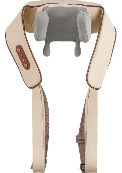 Insan Eli Hissi Veren Şarjlı Masaj Aleti – Isıtmalı, Ovmalı, Boyun, Sırt ve Bacak Masaj Cihazı