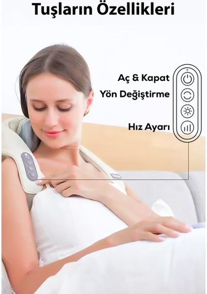 Insan Eli Hissi Veren Şarjlı Masaj Aleti – Isıtmalı, Ovmalı, Boyun, Sırt ve Bacak Masaj Cihazı fiyatları