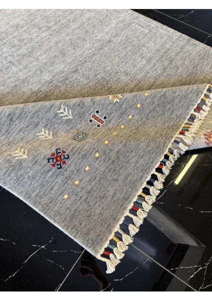 Wool Funky 804 Gri Klasik Salon Halısı indirimleri