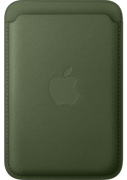 Magsafe Özellikli iPhone Finewoven Cüzdan - Yosun