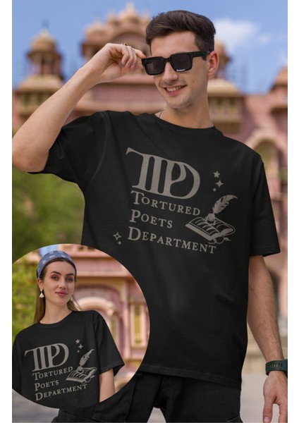 2024 Albüm Ttpd Taylor Swift Baskılı Tişört, Erkek-Kadın Tortured Poets Deparment Baskılı T-Shirt