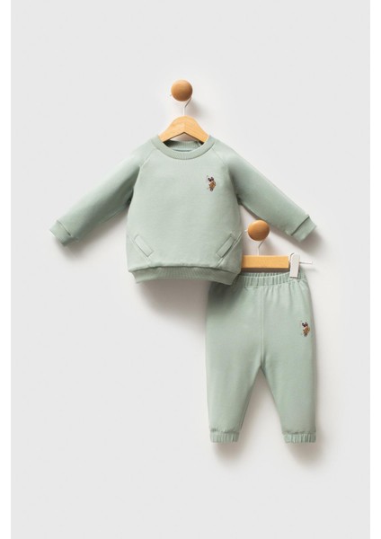 USB2586 - Lacivert - U.s. Polo Assn Bebek Erkek Bebek 2li Takım