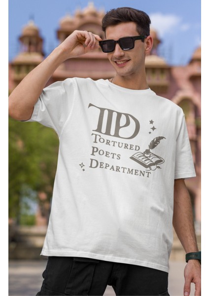 2024 Albüm Ttpd Taylor Swift Baskılı Tişört, Erkek-Kadın Tortured Poets Deparment Baskılı T-Shirt modelleri