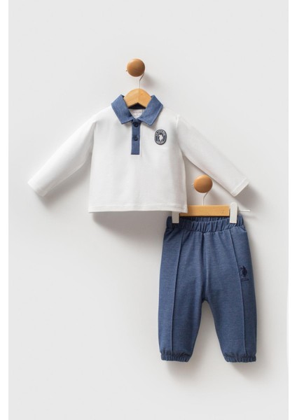 USB2598 - Beyaz - U.s. Polo Assn Bebek Erkek Bebek 2li Takım