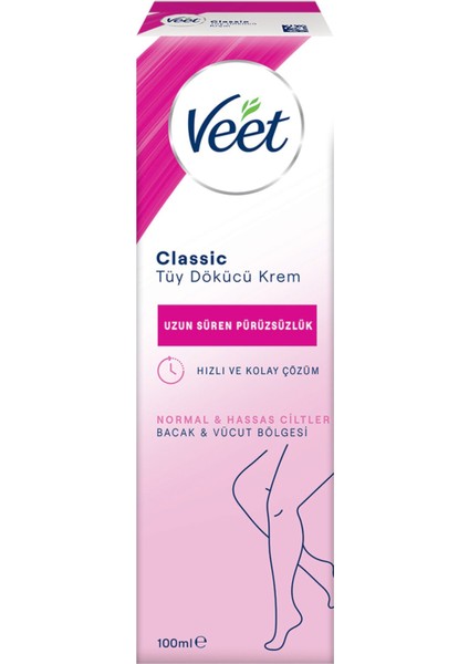 Veet Klasik Tüy Dökücü Krem 100ML