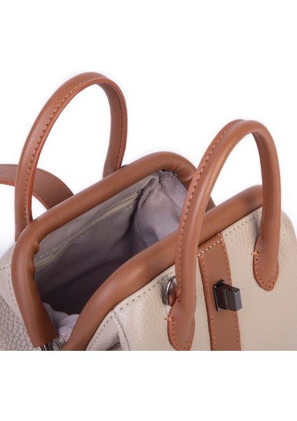 1426 Kadın Mini Boy Klipsli El ve Postacı Çantası (20*13 Cm) Kum indirimleri