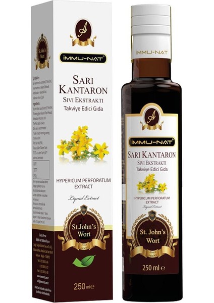 Immunat Sarı Kantaron Ekstraktı 250 ml Immu-Nat