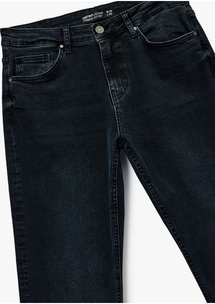 Cepli Straight Fit Düz Paça Jean Pantolon - Mark Jeans modelleri