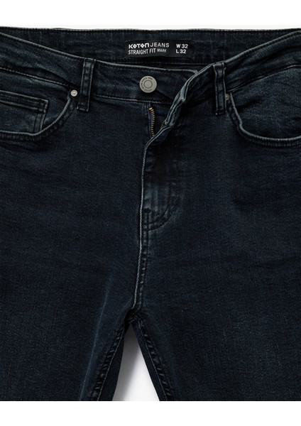 Cepli Straight Fit Düz Paça Jean Pantolon - Mark Jeans fırsatları
