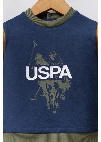 USB2572 - Indigo Yeş - U.s. Polo Assn Bebek Erkek Bebek 2li Takım fiyatları