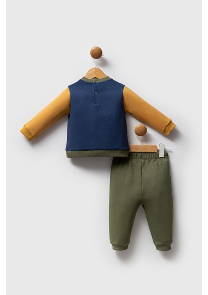 USB2572 - Indigo Yeş - U.s. Polo Assn Bebek Erkek Bebek 2li Takım fırsatları