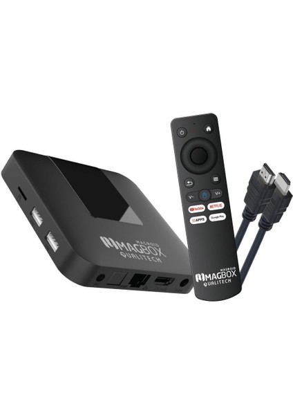 Magroid Qualitech 32GB HDD - 2gb Ram 2.4g H313 Cpu Android Tv Box
