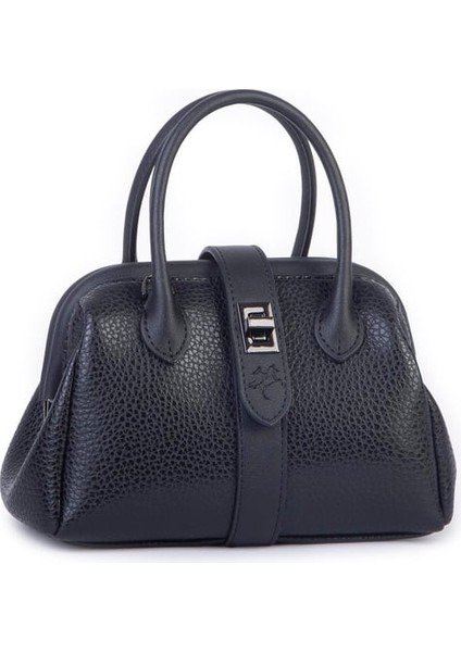 1426 Kadın Mini Boy Klipsli El ve Postacı Çantası (20*13 Cm) Siyah modelleri