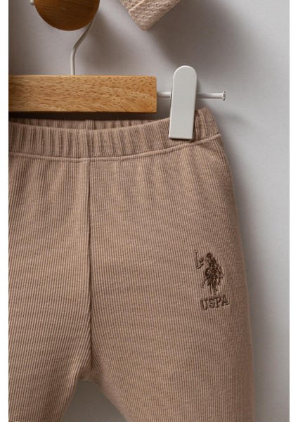 USB2587 - Bej - U.s. Polo Assn Bebek Erkek Bebek 2li Takım modelleri