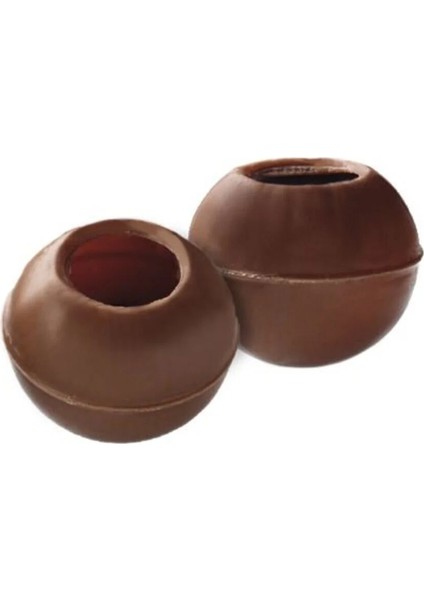 Sütlü Çikolatalı Trüf Oluklu Bilyeler - 1.36 kg