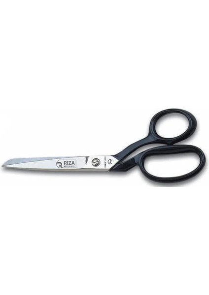 A4115-9 Tekstil / Yatık Regula Makası No: 9 Inç / 22,86 cm - Nikel Kaplama, Siyah Saplı