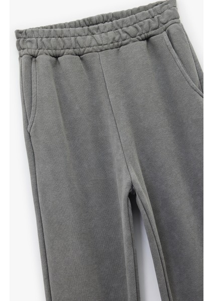 Şardonlu Cepli Beli Lastikli Yıkamalı Jogger Eşofman Altı modelleri