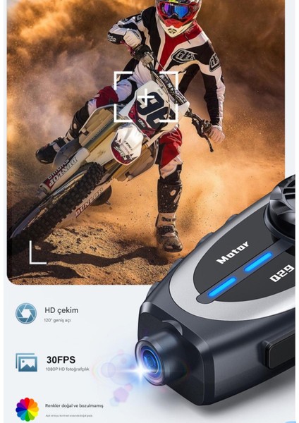 1080P Fhd Kameralı Video Fotoğraf Özellikli Wifi Kamera Bluetooth Arama Müzik Intercom Kask Kulaklık modelleri