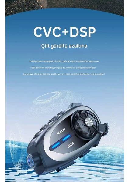 1080P Fhd Kameralı Video Fotoğraf Özellikli Wifi Kamera Bluetooth Arama Müzik Intercom Kask Kulaklık fırsatları